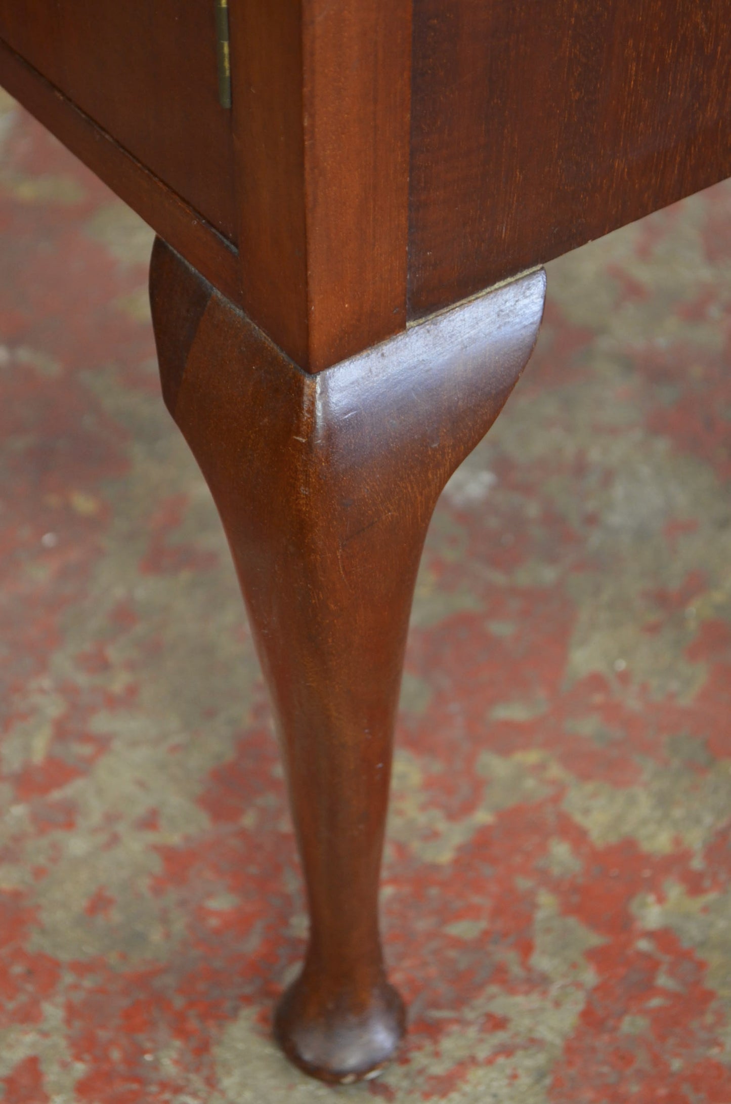An Antique Mahogany Bedside Cabinet