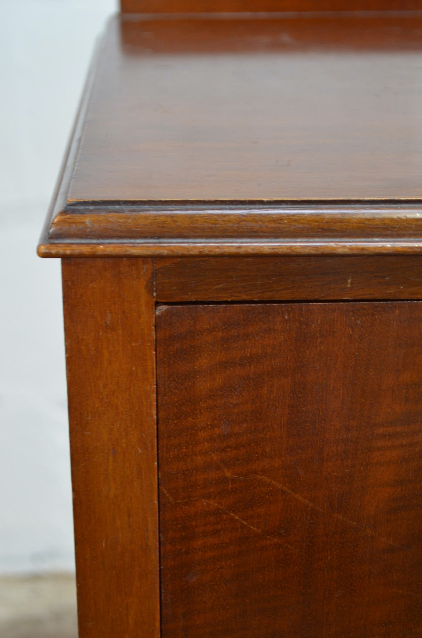 An Antique Mahogany Bedside Cabinet
