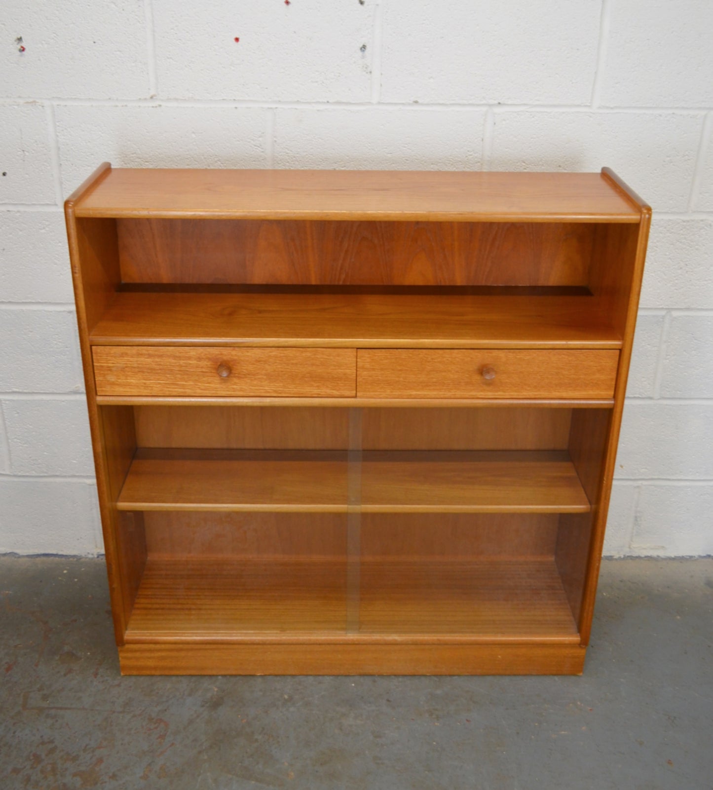 Vintage Teak Bookcase