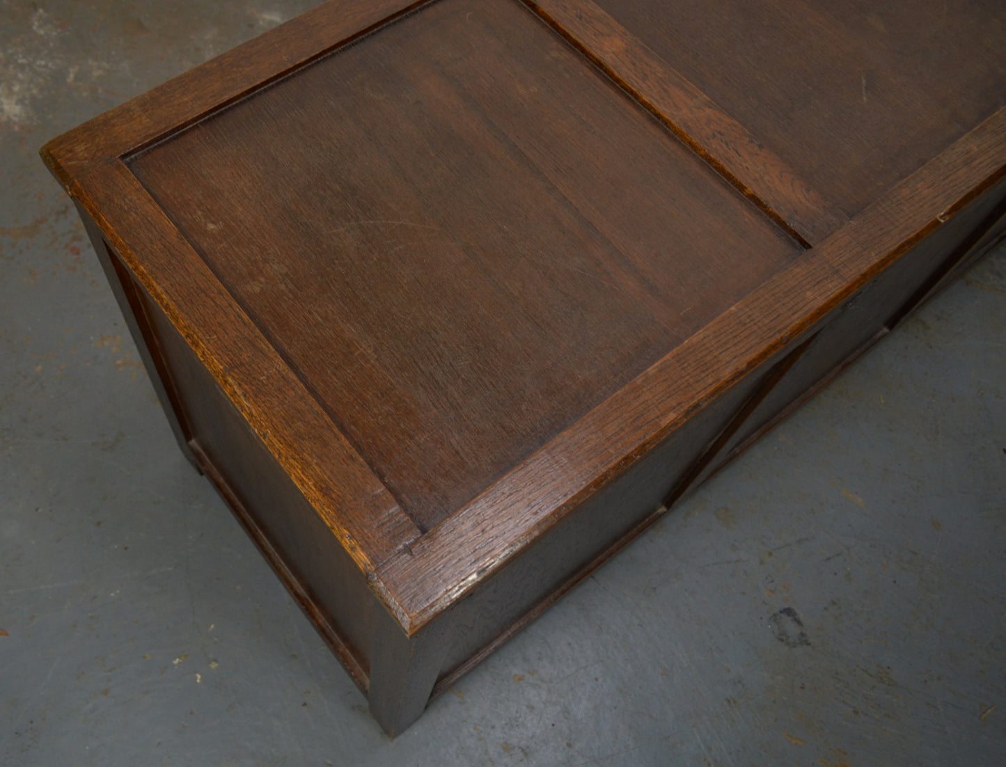 Vintage Oak Blanket Box/Chest/Coffer