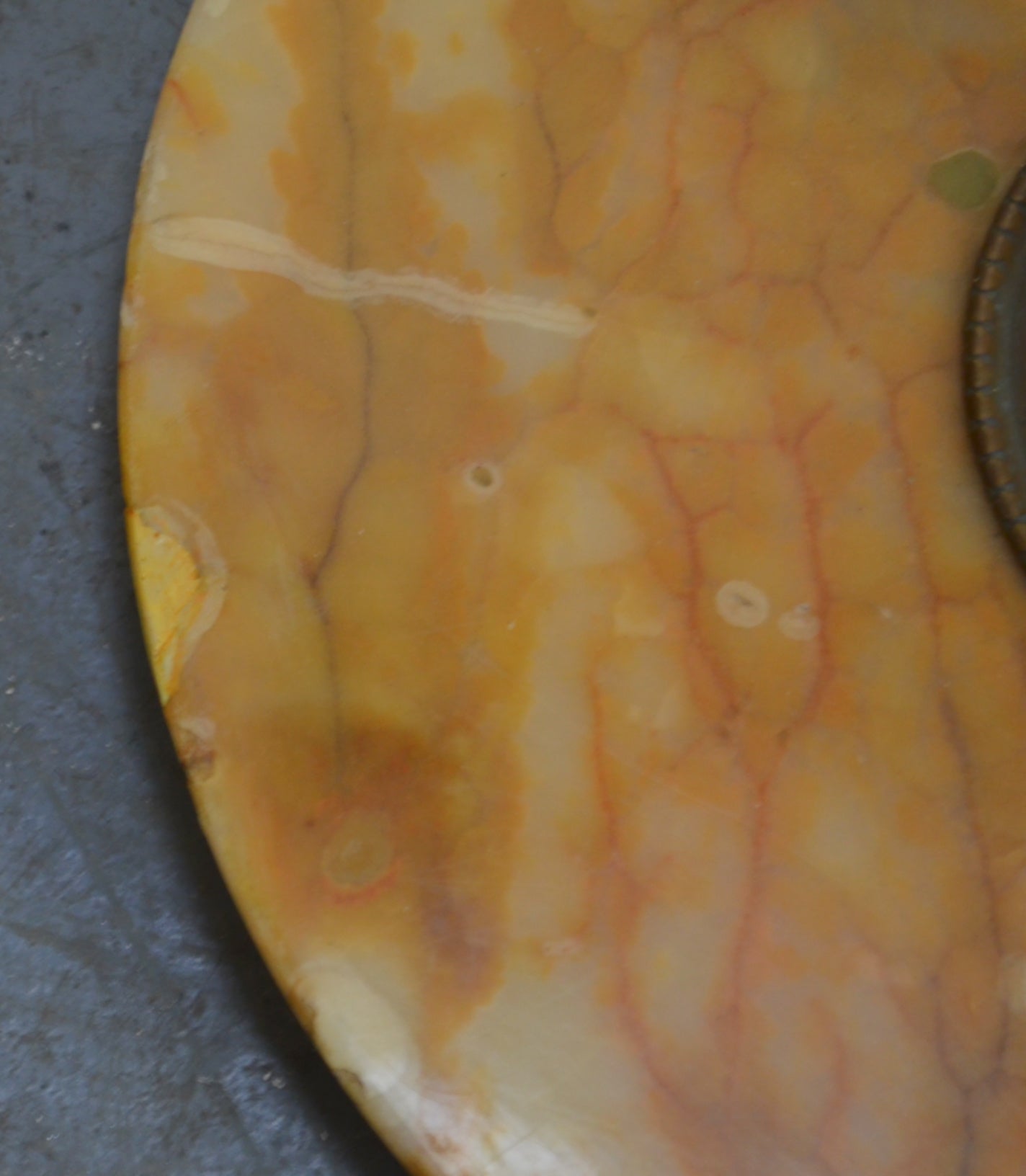 Antique Style Onyx Floor Lamp