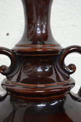 Pair Of Vintage Pottery Lamps