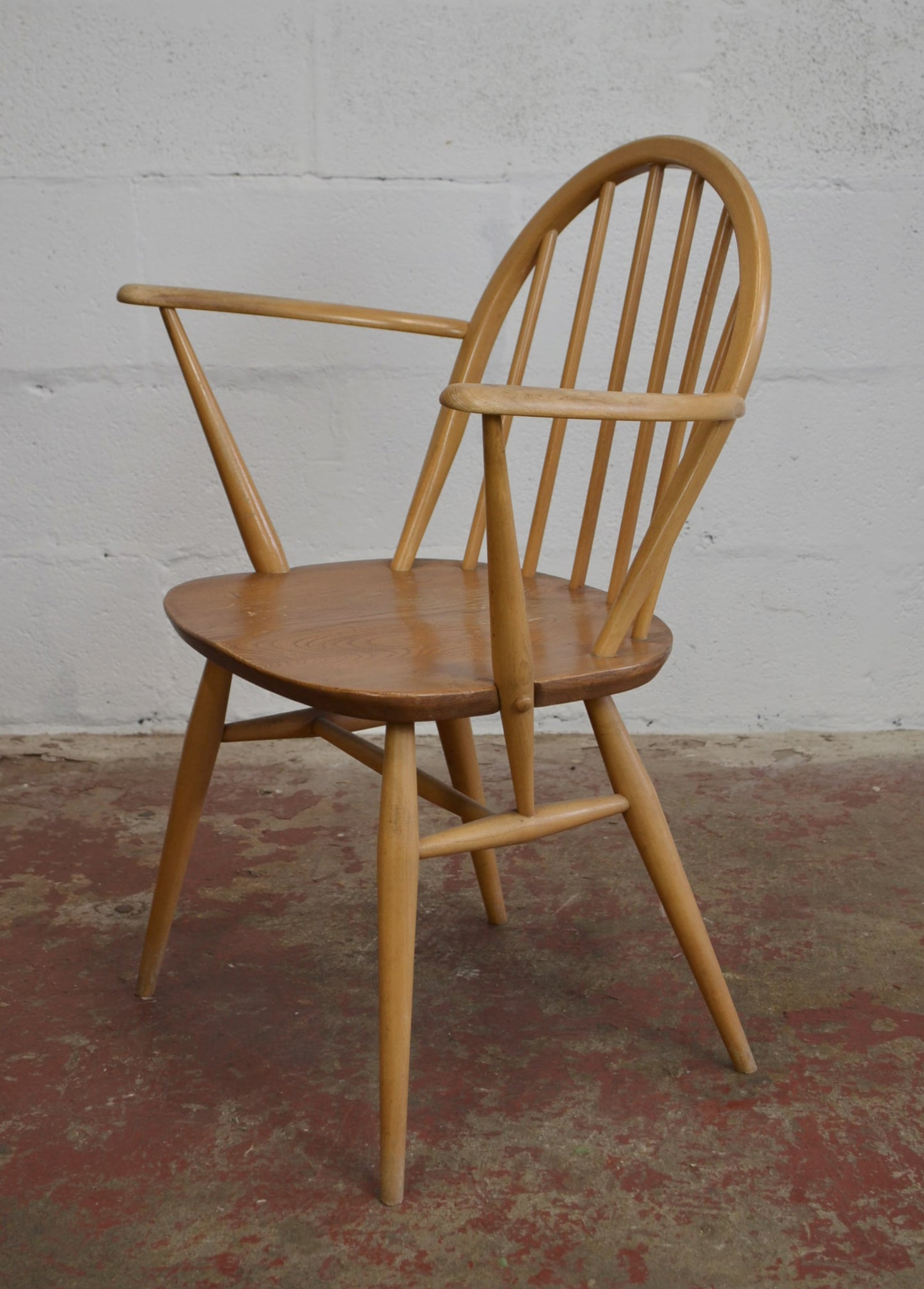 Vintage Ercol Carver Chair Windsor Model 370