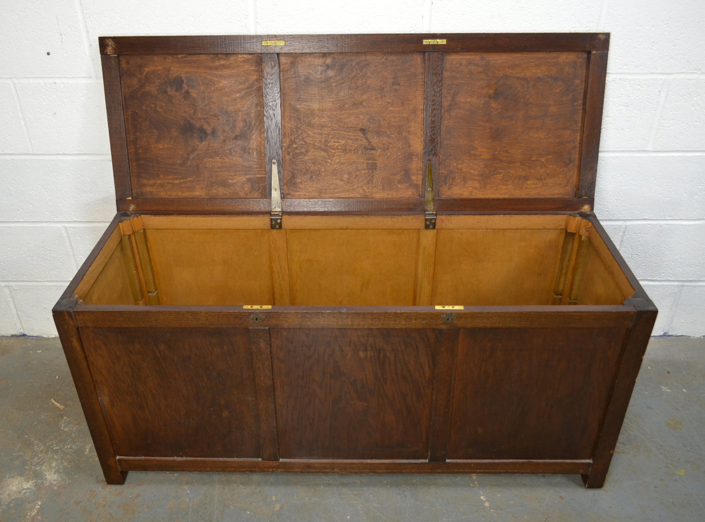 Vintage Oak Blanket Box/Chest/Coffer