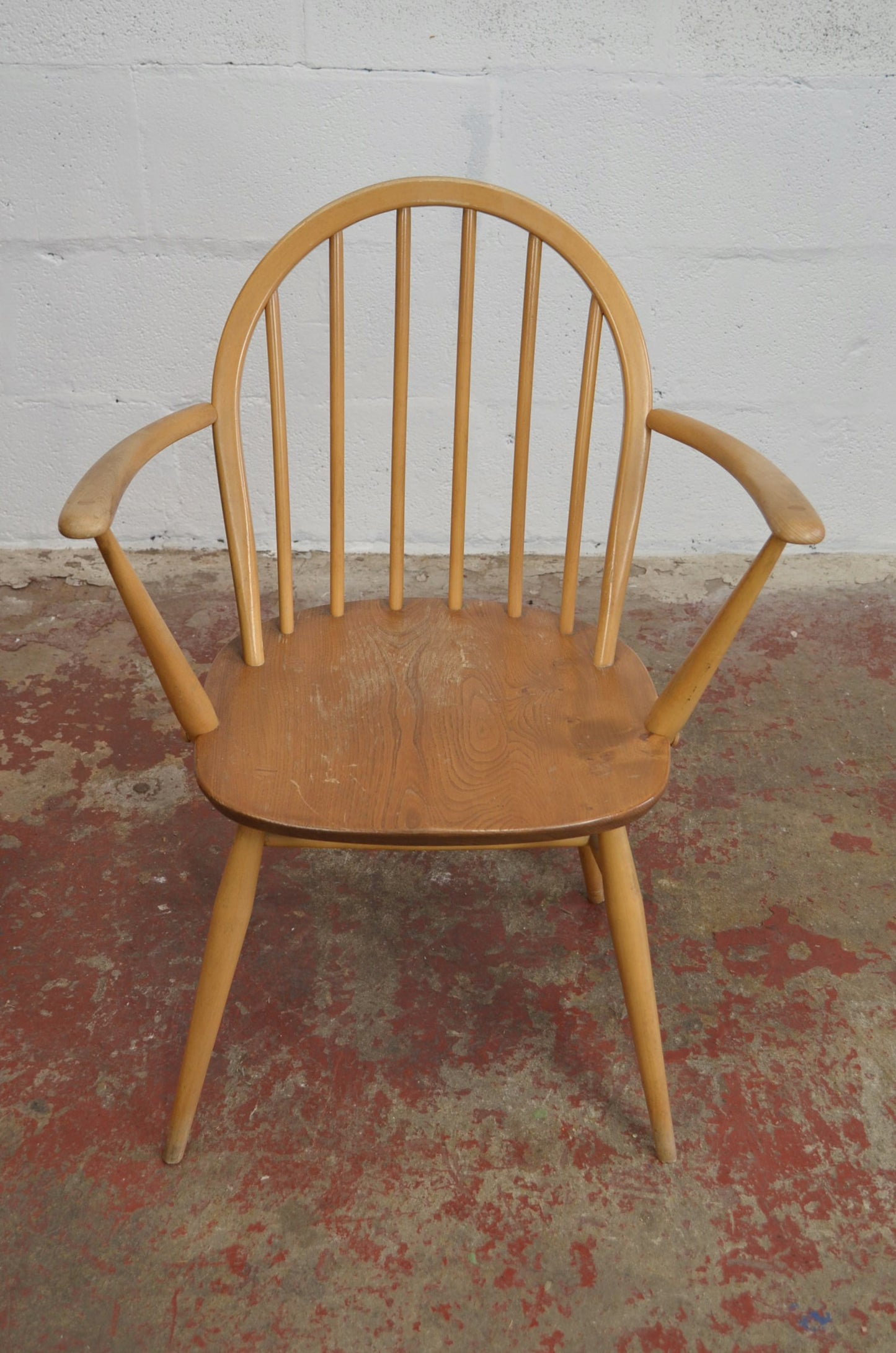 Vintage Ercol Carver Chair Windsor Model 370