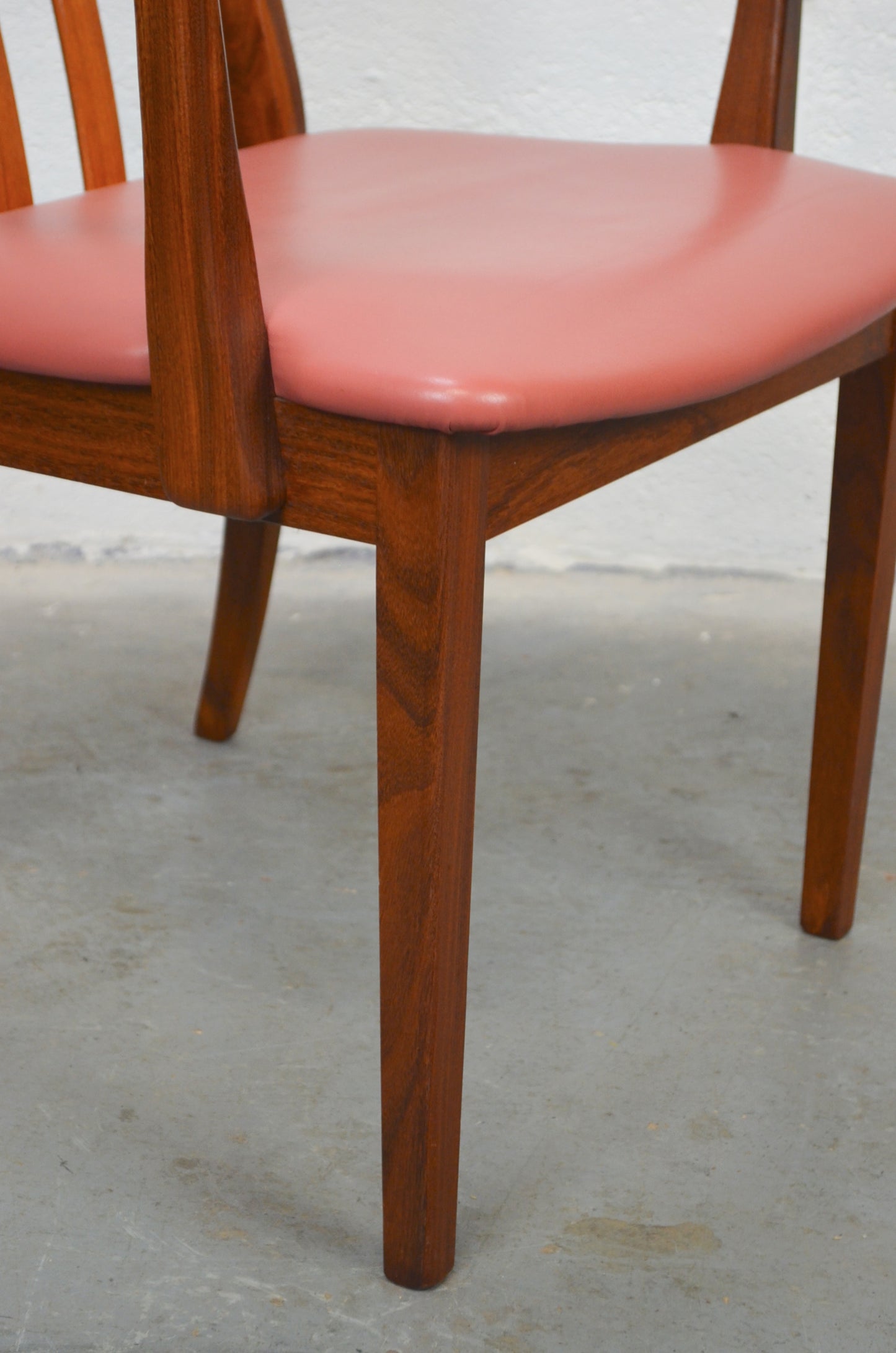 Set Of Six G-Plan Dining Table Chairs price includes new upholstery (reserved for Garren)