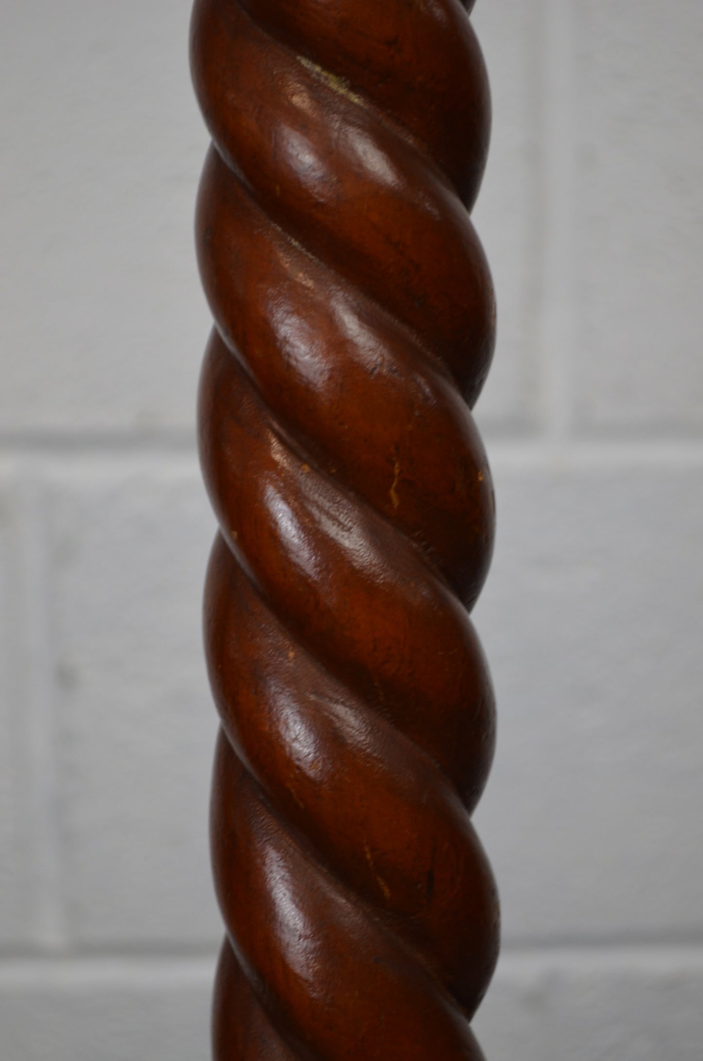 Vintage Barley Twist Floor Lamp (n2)