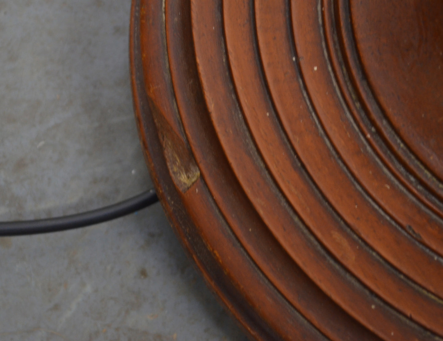 Vintage Barley Twist Floor Lamp (n2)