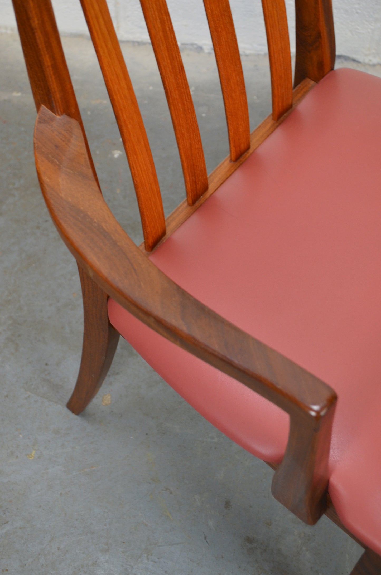 Set Of Six G-Plan Dining Table Chairs price includes new upholstery (reserved for Garren)