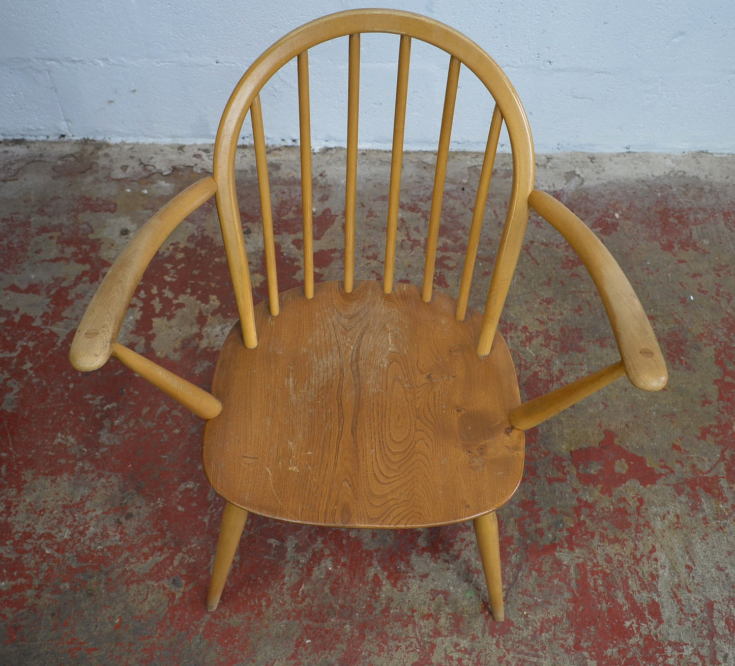 Vintage Ercol Carver Chair Windsor Model 370