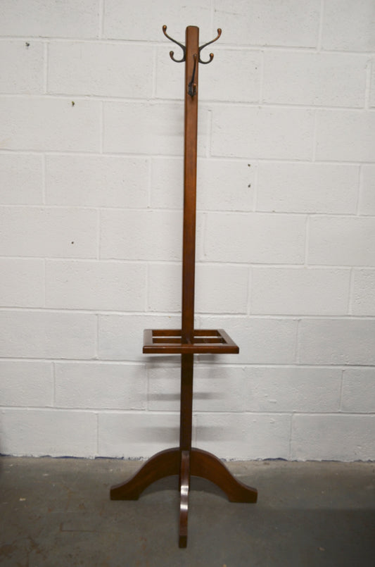Vintage Teak Coat Stand