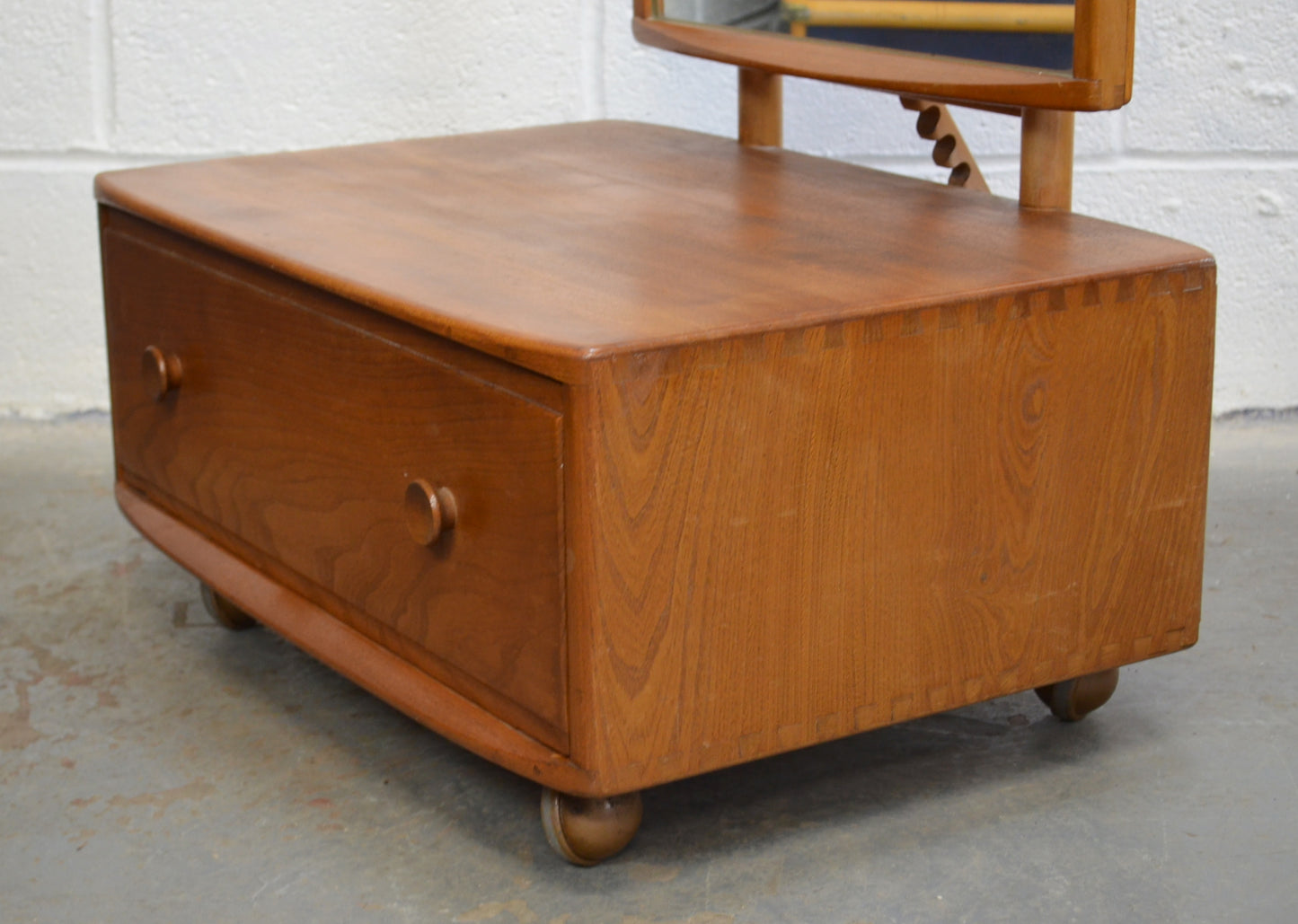 Vintage Ercol Cheval 485 Mirror