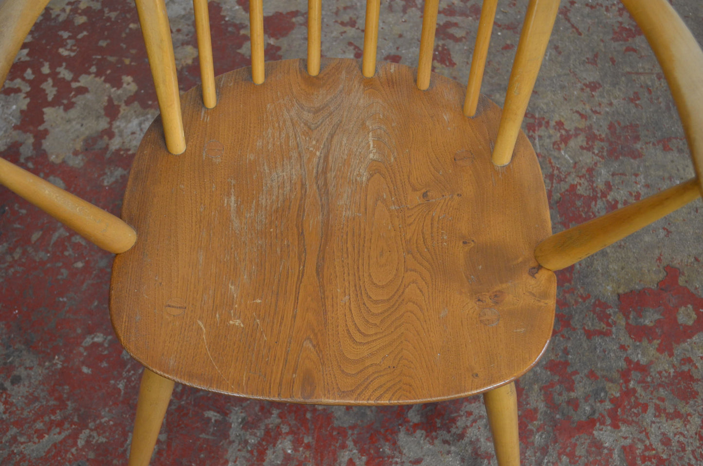 Vintage Ercol Carver Chair Windsor Model 370