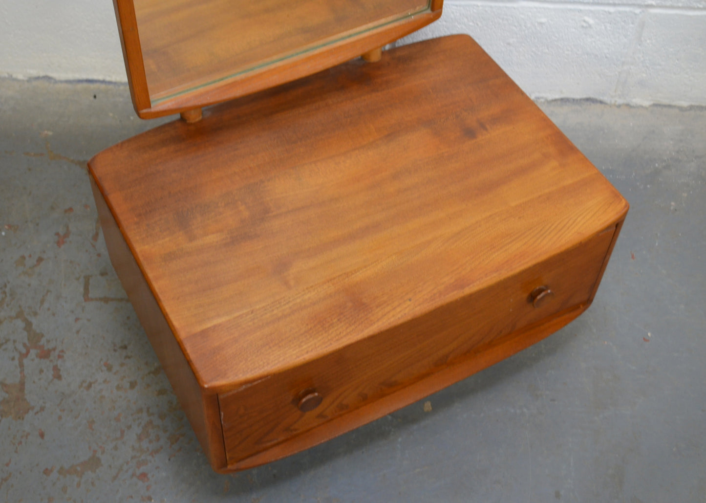 Vintage Ercol Cheval 485 Mirror