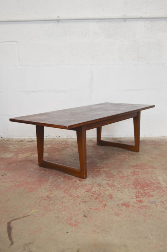 Mid Century Teak Wood Coffee Table (Manner Of Borge Mogensen)
