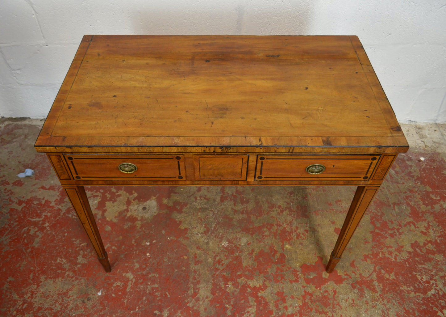 A 19th Century Victorian Mahogany Writing Table/Desk