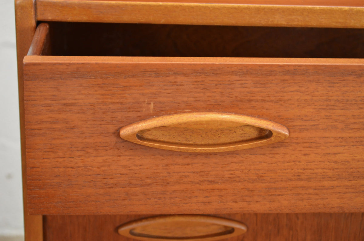 Vintage Mid Century Teak Bureau