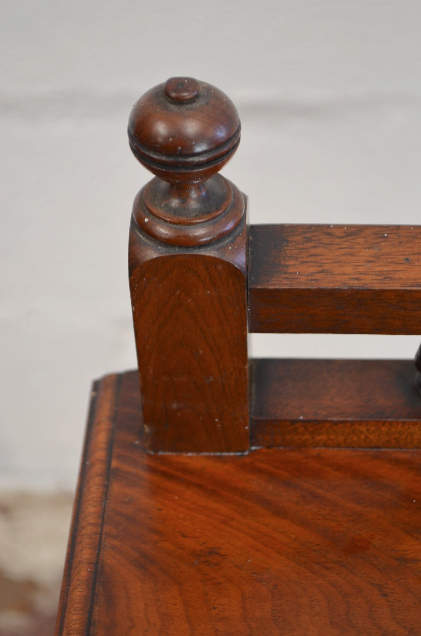 An Edwardian Mahogany Bedside Cabinet