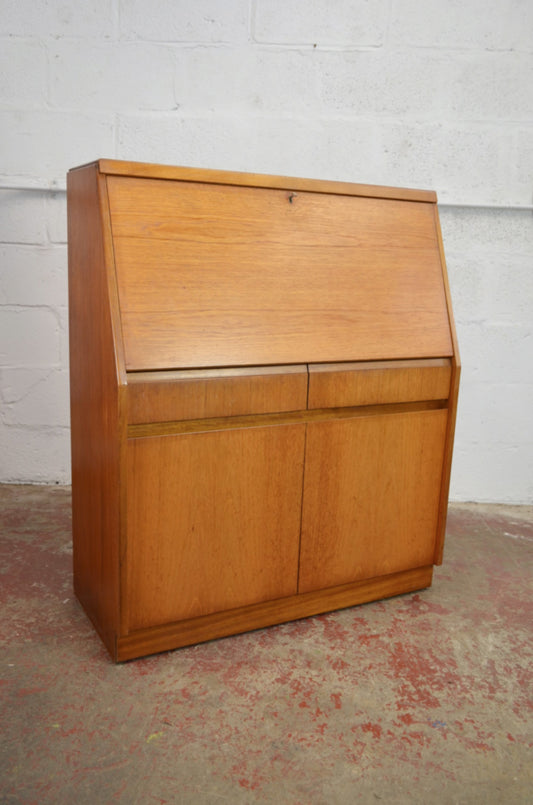 A Vintage Teak Bureau/Home Office