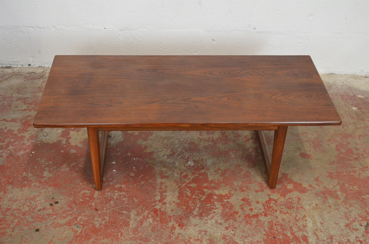 Mid Century Teak Wood Coffee Table (Manner Of Borge Mogensen)