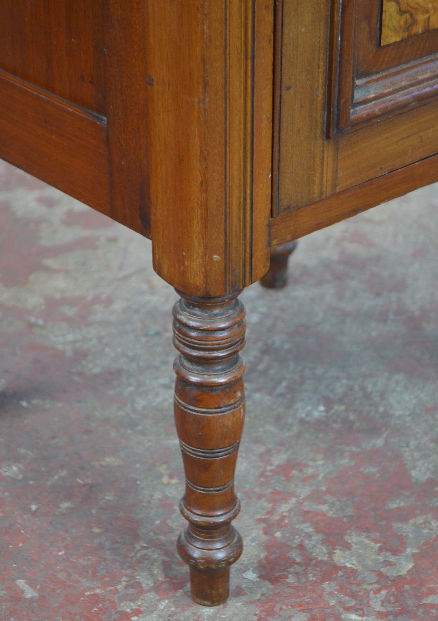 An Edwardian Mahogany Bedside Cabinet