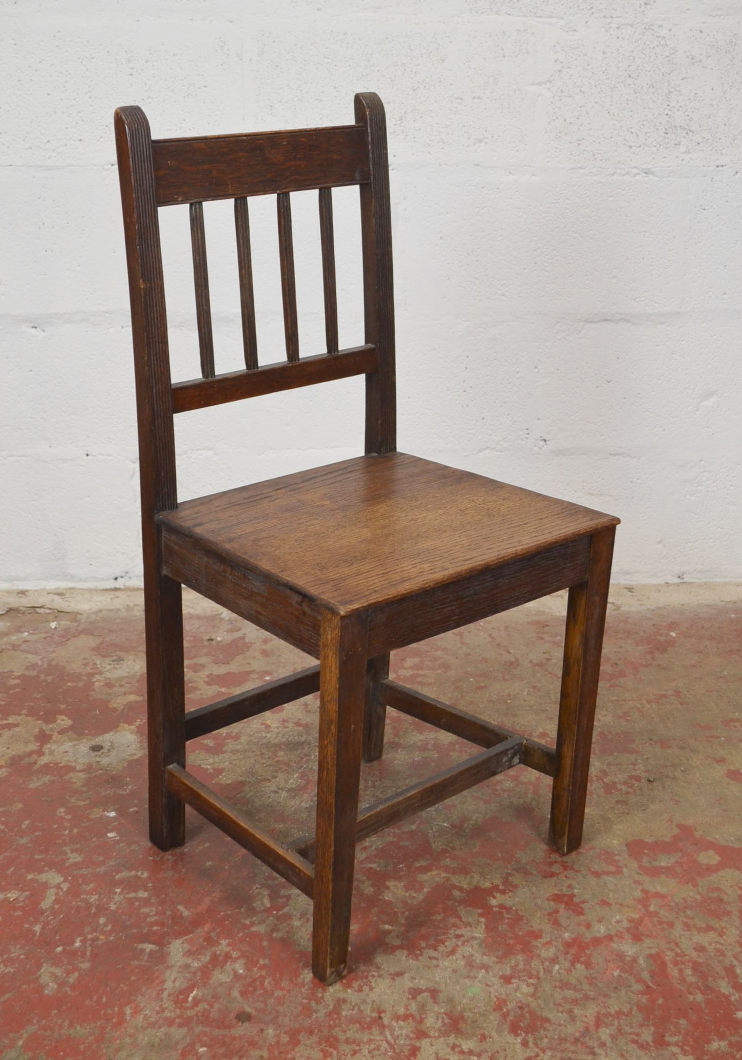 Reserved For Vanessa - A Set Of Three Georgian Country Cottage Dining Chairs