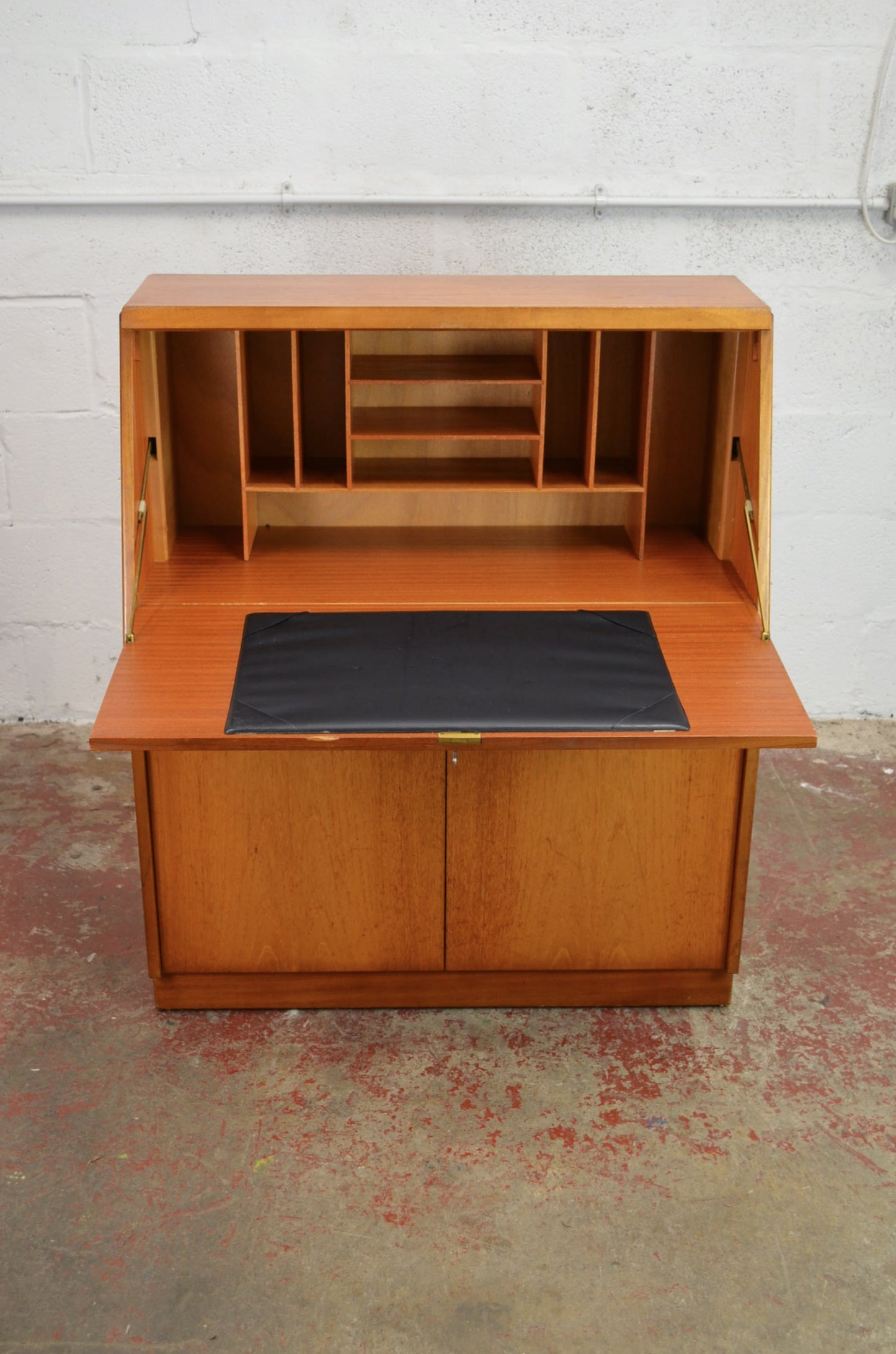 A Vintage Teak Bureau/Home Office
