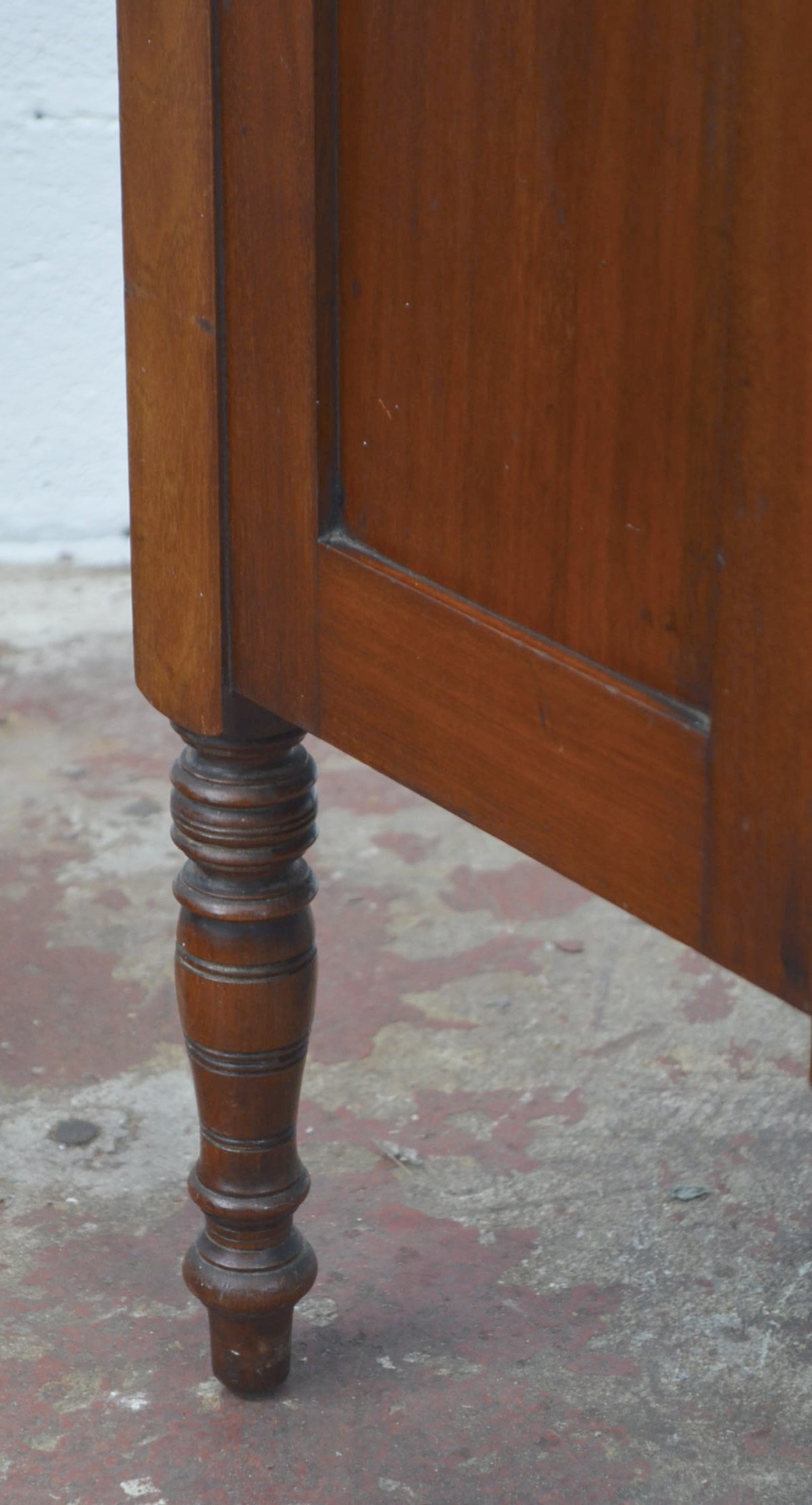 An Edwardian Mahogany Bedside Cabinet