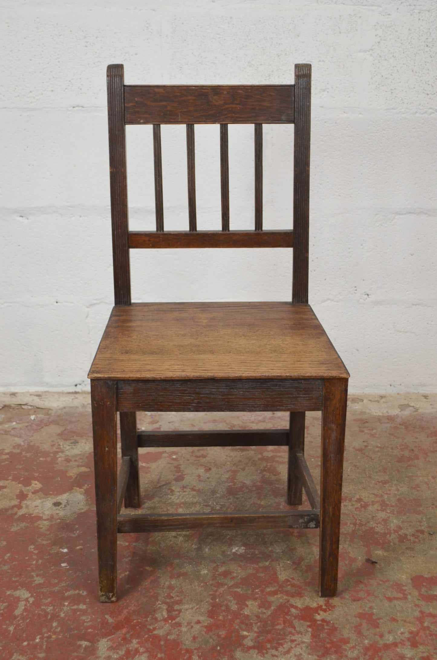 Reserved For Vanessa - A Set Of Three Georgian Country Cottage Dining Chairs