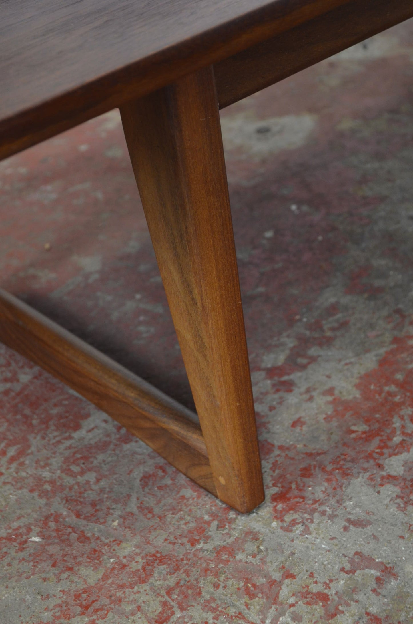 Mid Century Teak Wood Coffee Table (Manner Of Borge Mogensen)