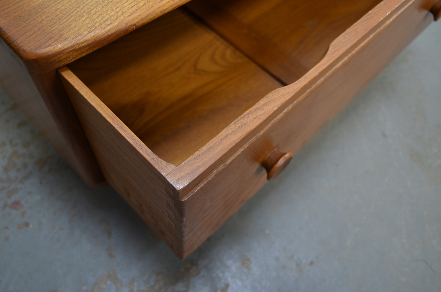 Vintage Ercol Cheval 485 Mirror