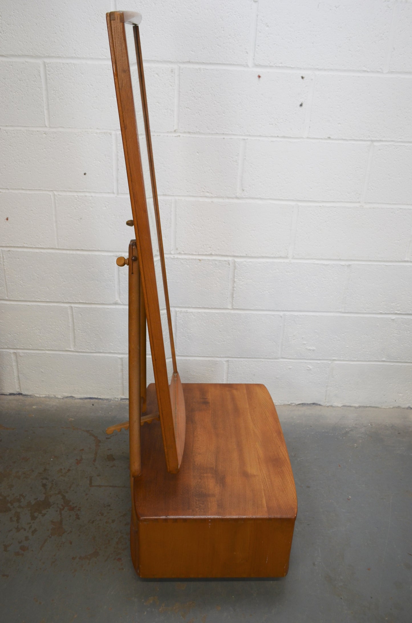Vintage Ercol Cheval 485 Mirror