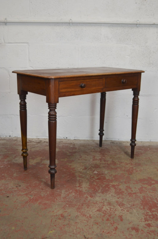 A Victorian Mahogany Writing Table/Desk