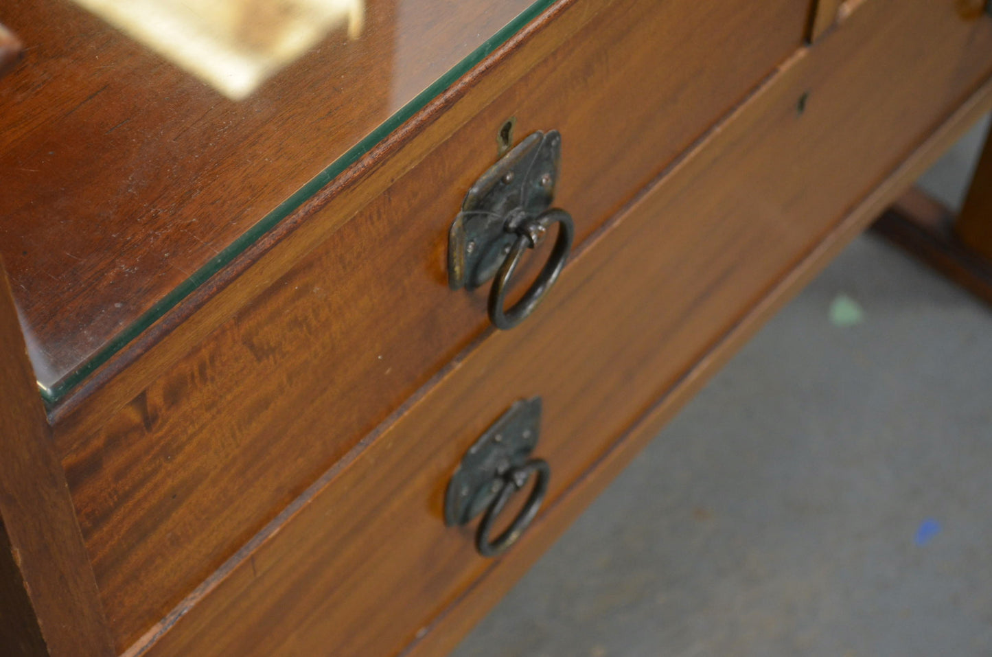A Late 19th Century Art Nouveau Mahogany Dressing Table - Liberty & Co