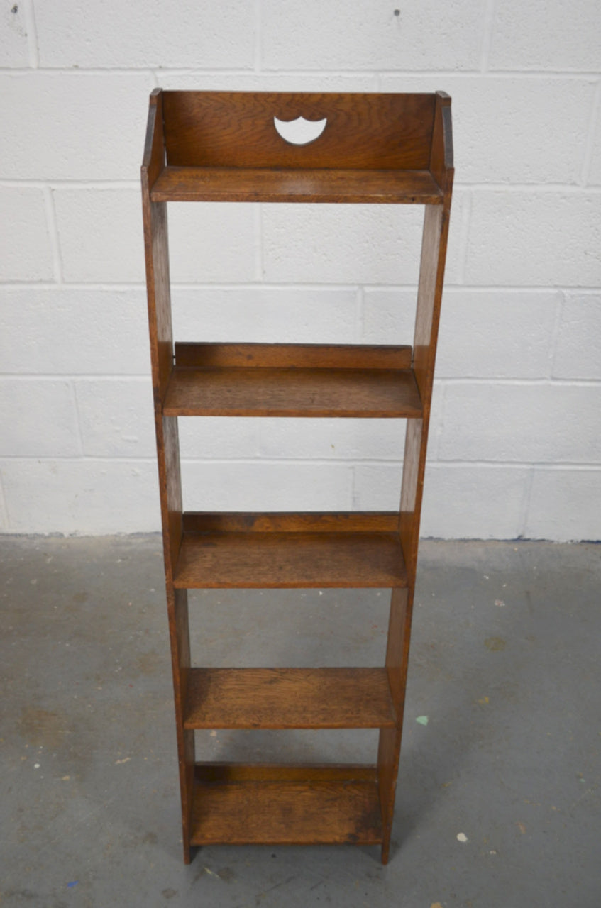 Arts & Crafts Mahogany Tall Bookcase