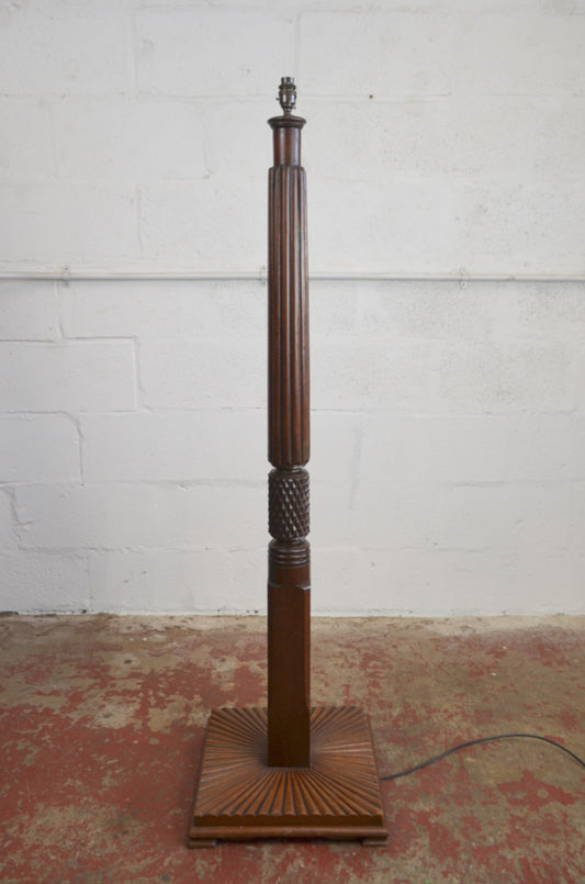 An Art Nouveau/Art Deco Style Floor Lamp