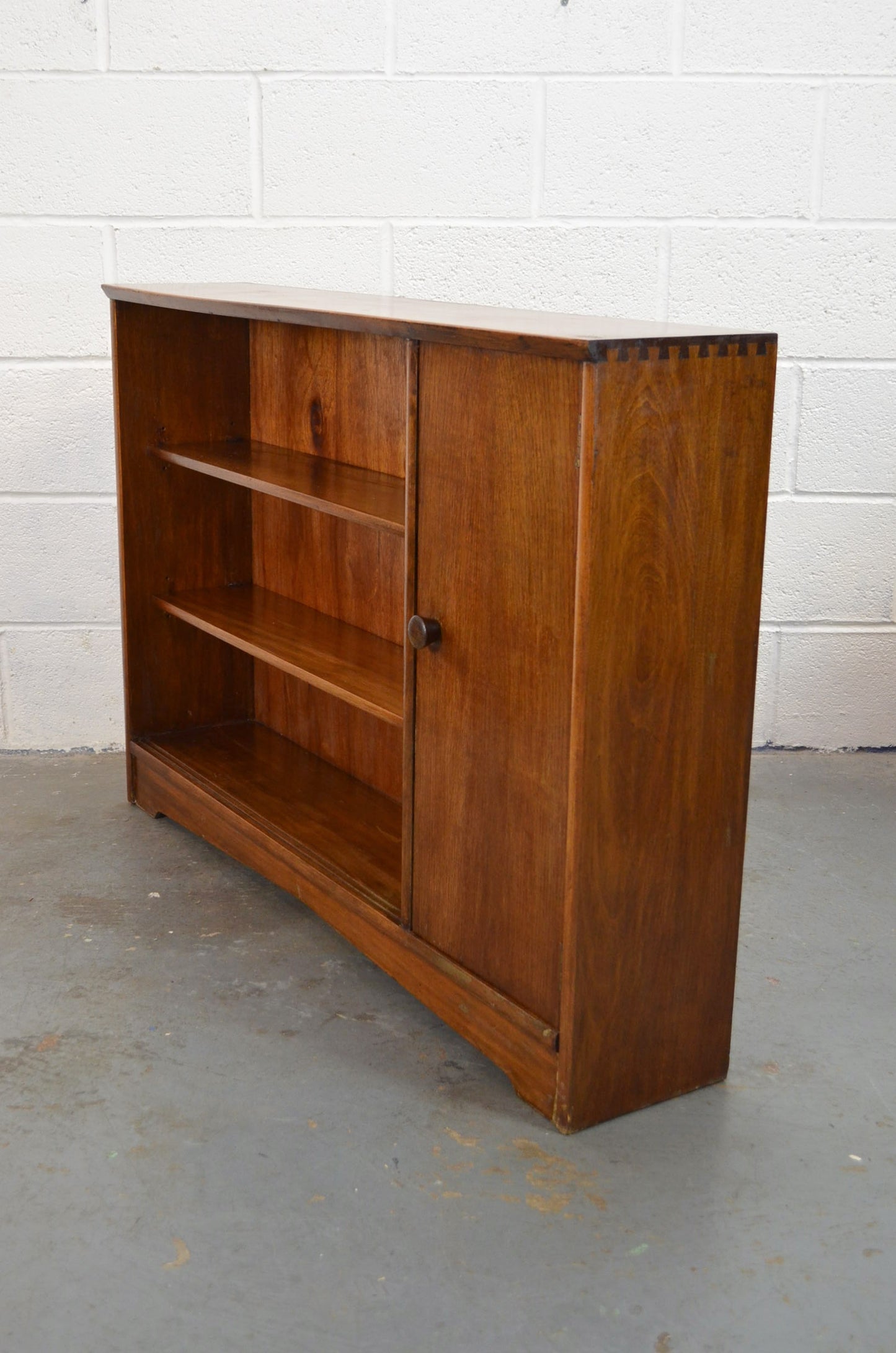 Vintage Mid Century Teak Bookcase