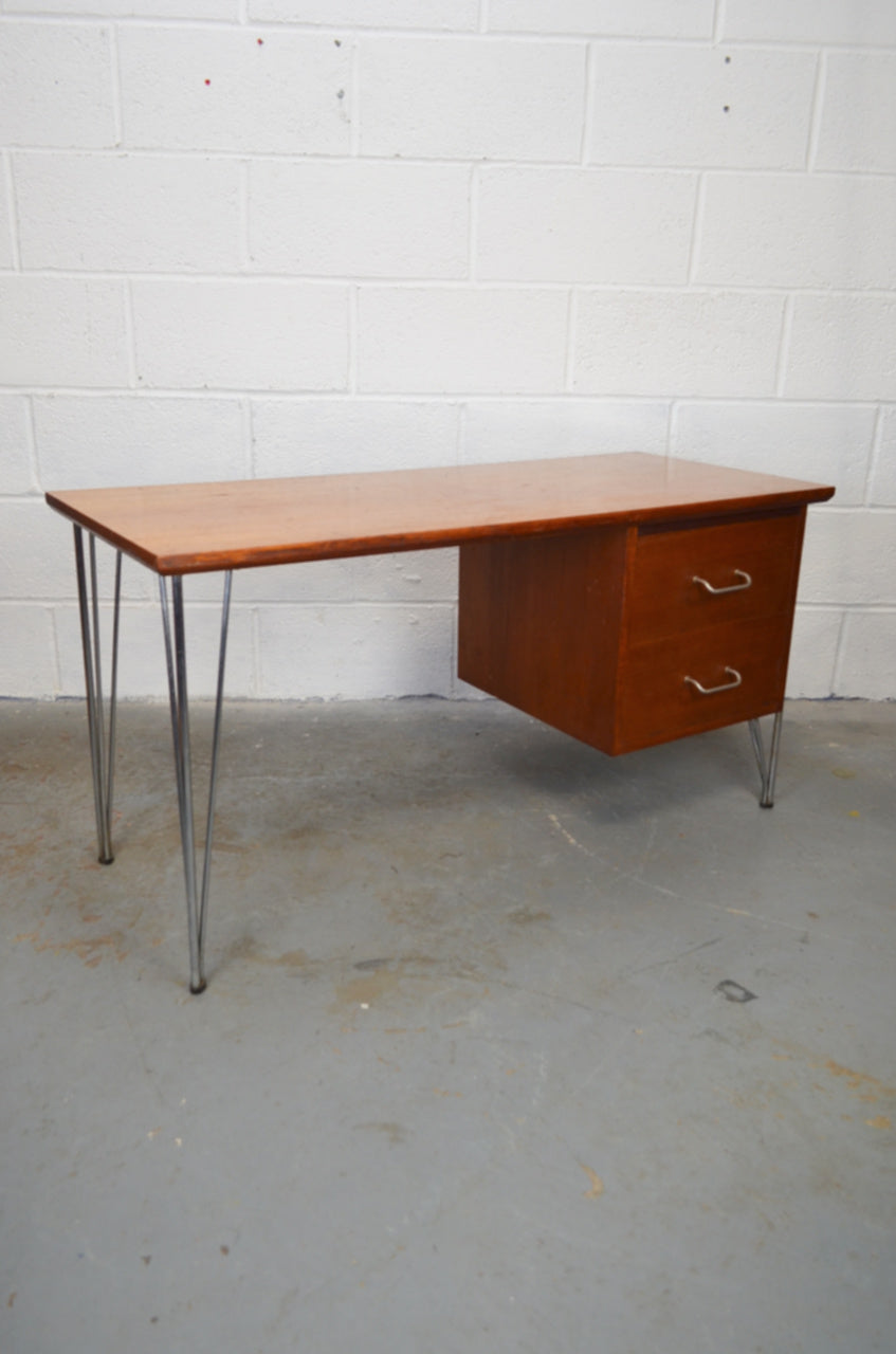 Mid Century Writing Desk By Heinrich Roepstorff