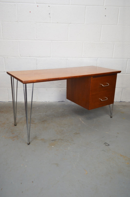 Mid Century Writing Desk By Heinrich Roepstorff
