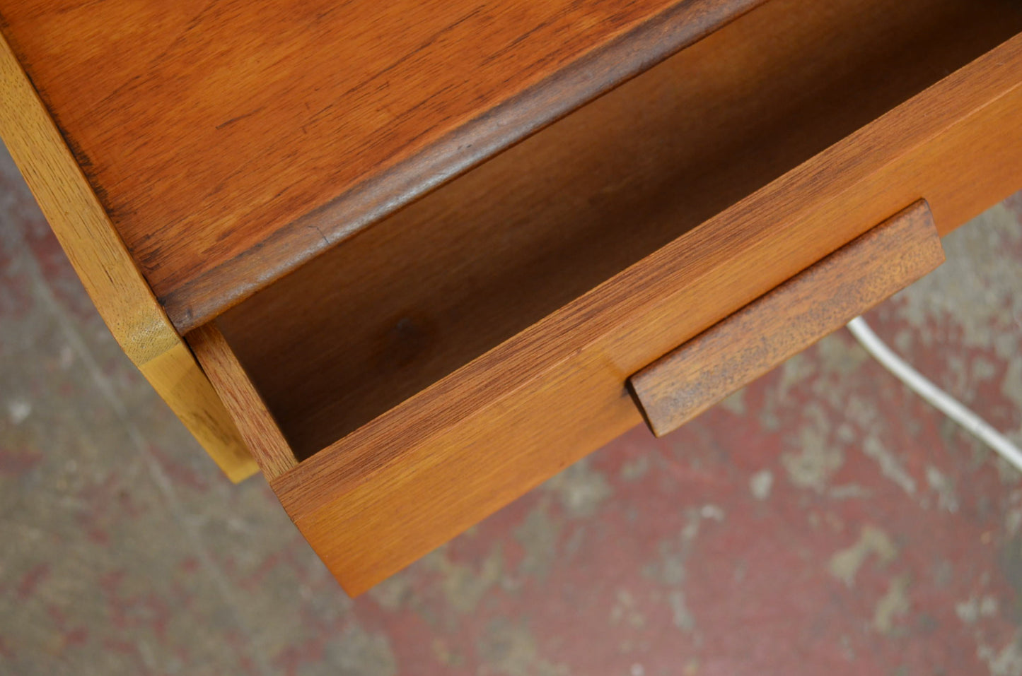 Early Vintage 1950s G Plan Headboard & Bedside Drawers