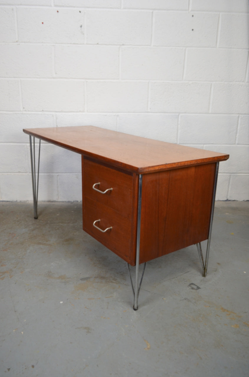 Mid Century Writing Desk By Heinrich Roepstorff