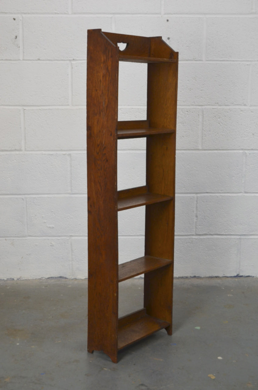 Arts & Crafts Mahogany Tall Bookcase