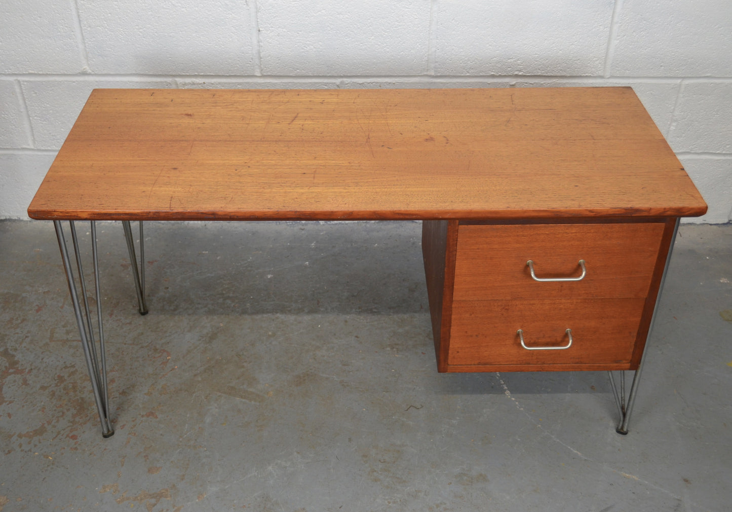 Mid Century Writing Desk By Heinrich Roepstorff