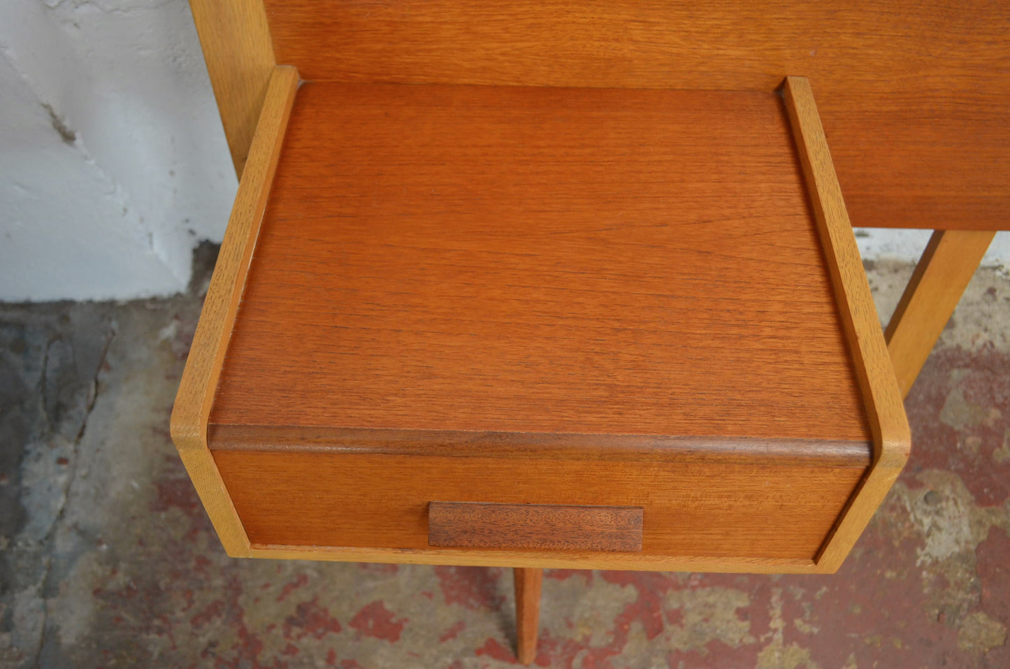 Early Vintage 1950s G Plan Headboard & Bedside Drawers