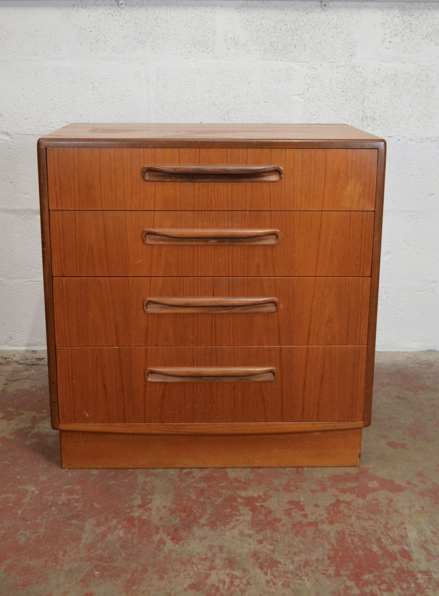 Vintage G-Plan Fresco Chest Of Four Drawers