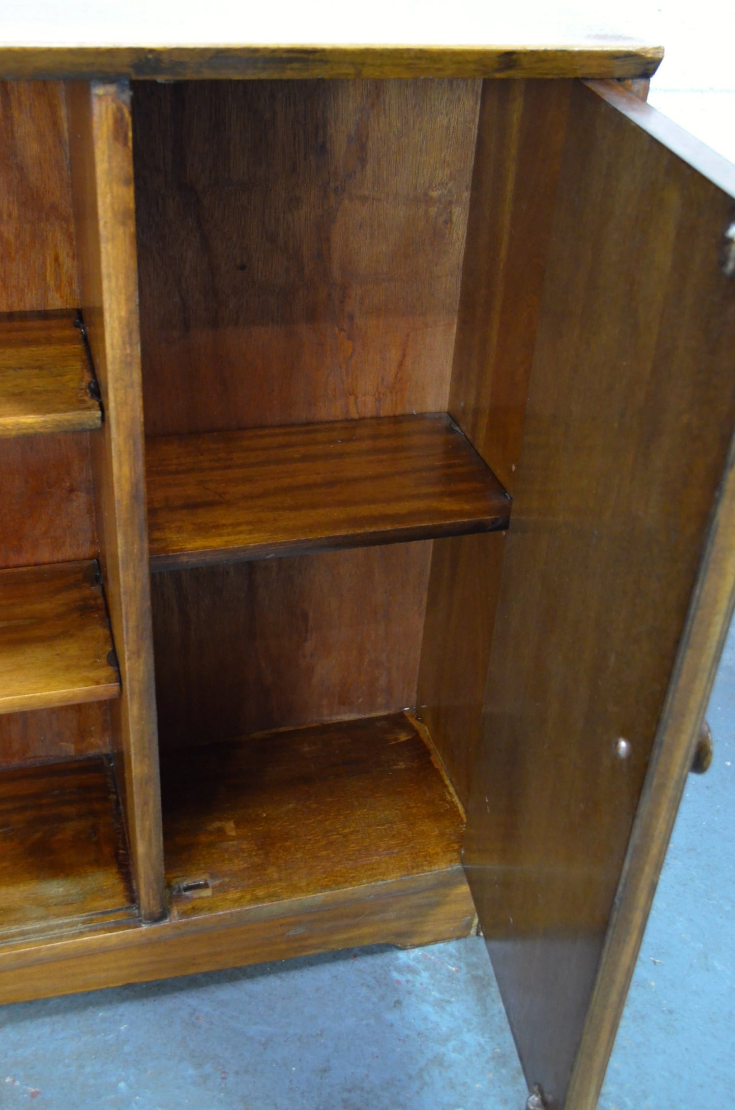 Vintage Mid Century Teak Bookcase