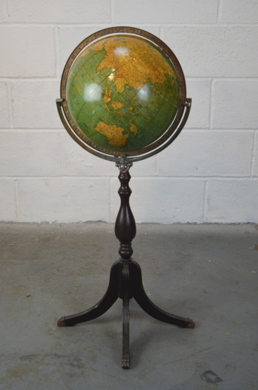 Vintage Globe by Cram's