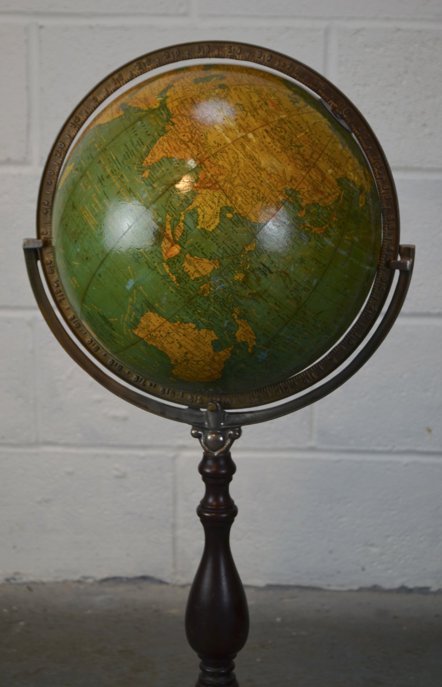 Vintage Globe by Cram's