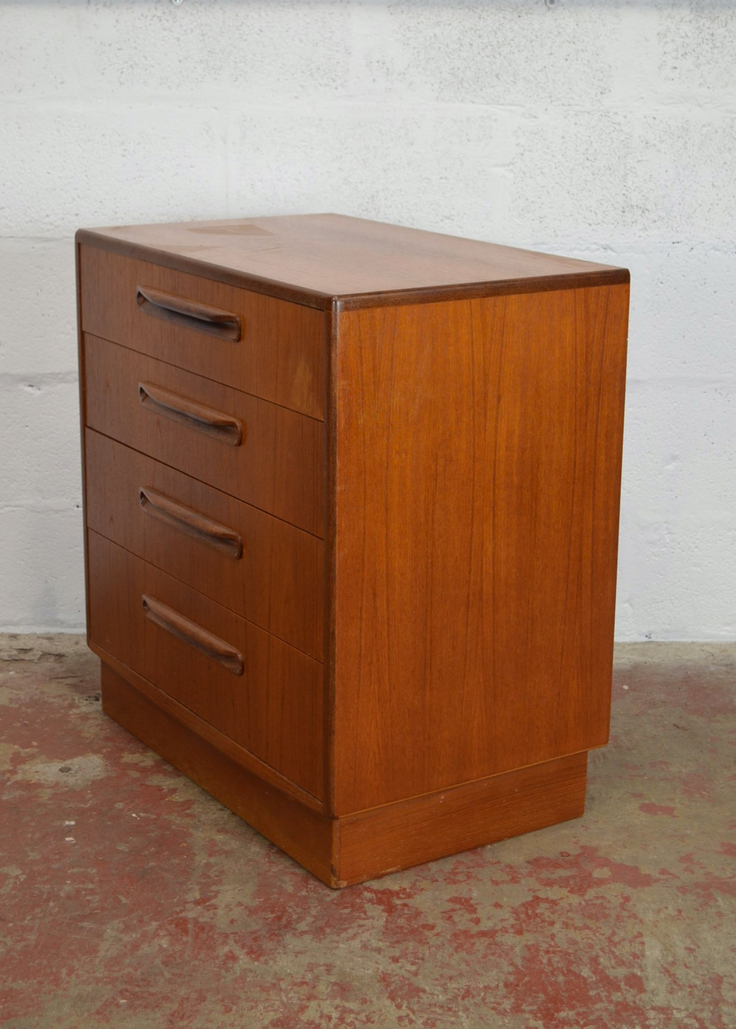Vintage G-Plan Fresco Chest Of Four Drawers