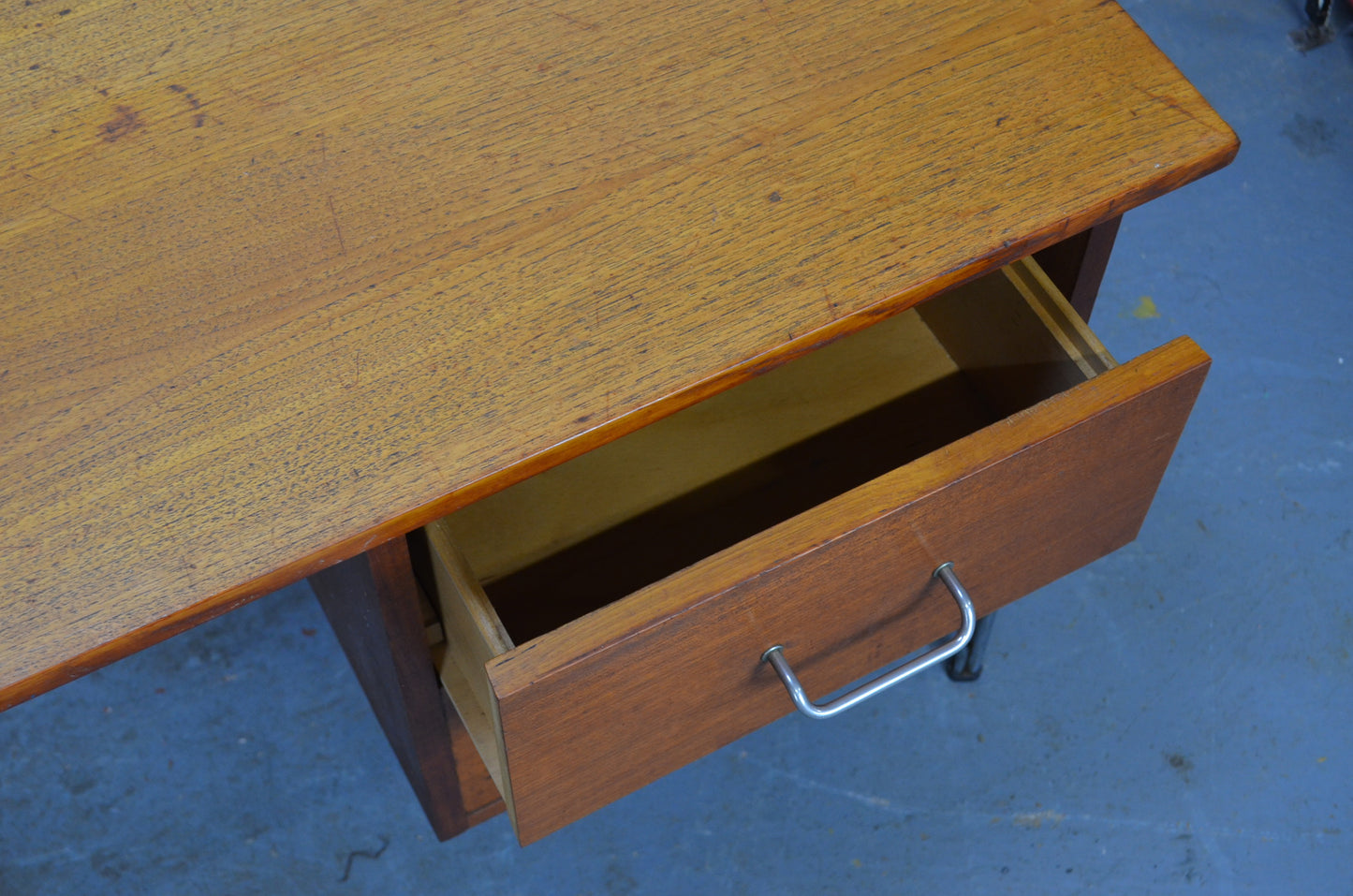 Mid Century Writing Desk By Heinrich Roepstorff